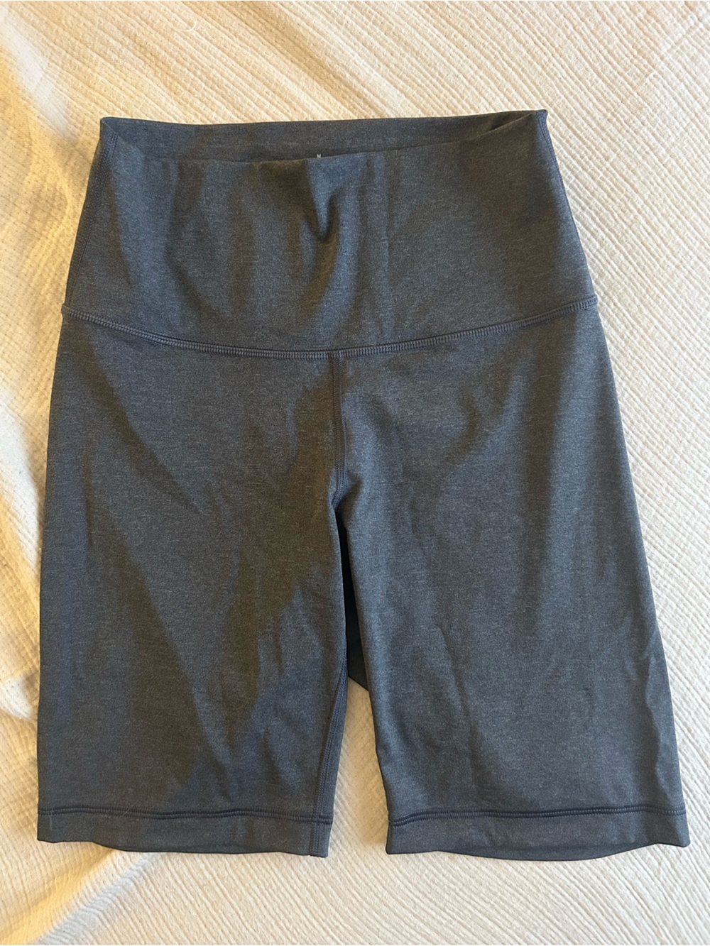Everlane Women's Charcoal Gray Bike Shorts